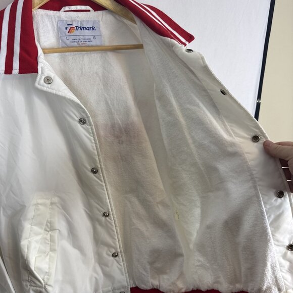 Vintage Trimark Chuckwagon Team Jacket Woodridge Lincoln Mercury L Rodeo 70s - Picture 5 of 5